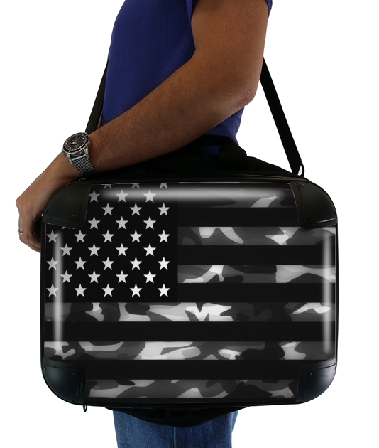  American Camouflage for Laptop briefcase 15" / Notebook / Tablet