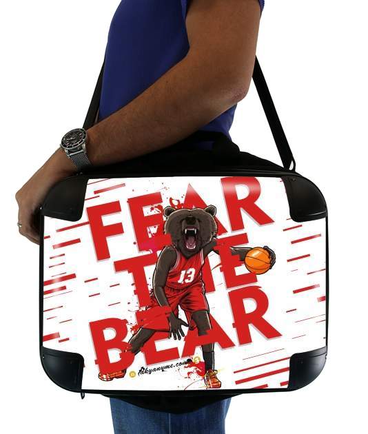  Beasts Collection: Fear the Bear for Laptop briefcase 15" / Notebook / Tablet