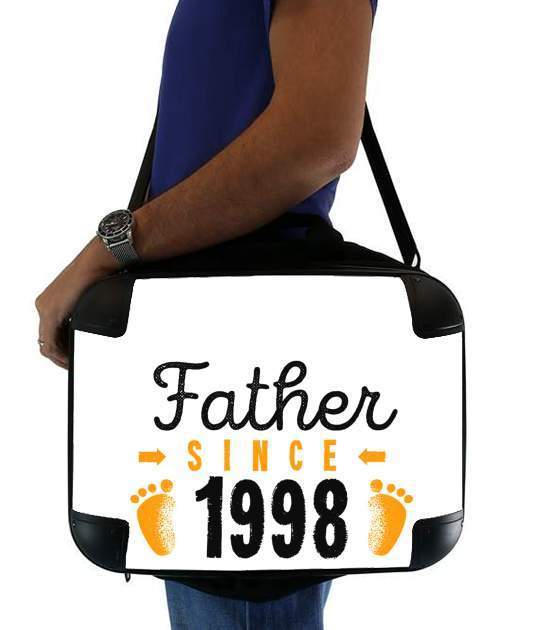  Father Since your YEAR for Laptop briefcase 15" / Notebook / Tablet