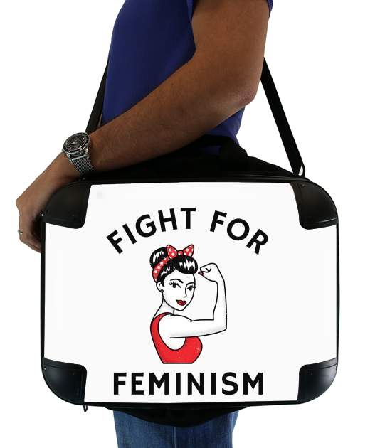  Fight for feminism for Laptop briefcase 15" / Notebook / Tablet