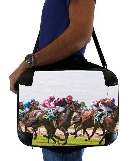  Horse Race for Laptop briefcase 15" / Notebook / Tablet