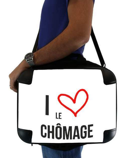  I love chomage for Laptop briefcase 15" / Notebook / Tablet