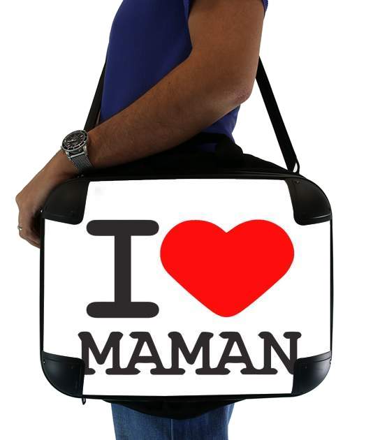  I love Maman for Laptop briefcase 15" / Notebook / Tablet