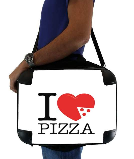  I love Pizza for Laptop briefcase 15" / Notebook / Tablet