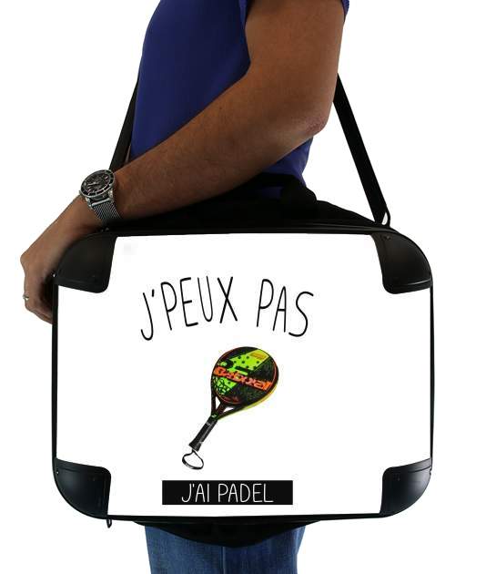  Je peux pas jai Padel for Laptop briefcase 15" / Notebook / Tablet