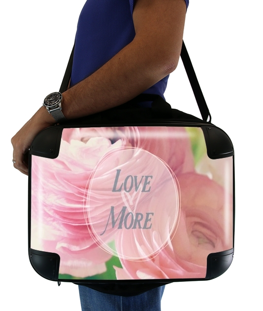  Love More for Laptop briefcase 15" / Notebook / Tablet