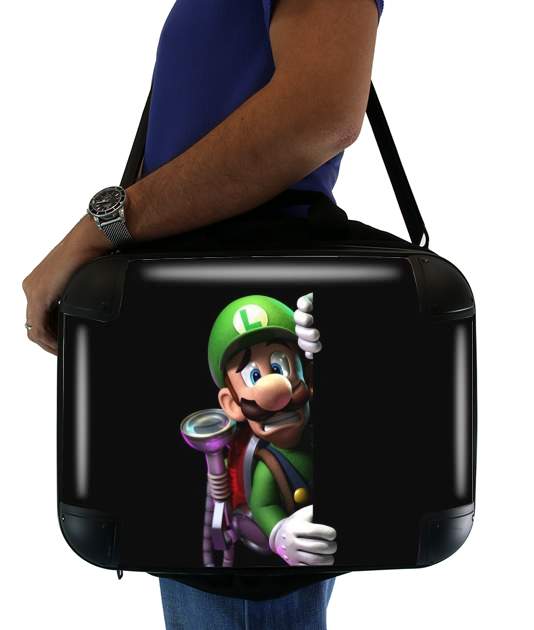  Luigi Mansion Fan Art for Laptop briefcase 15" / Notebook / Tablet