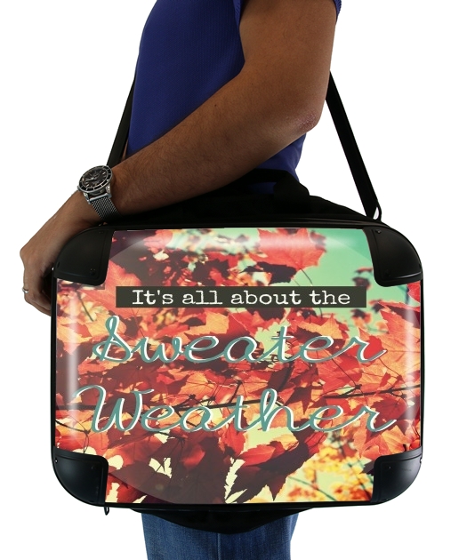  Sweater Weather for Laptop briefcase 15" / Notebook / Tablet