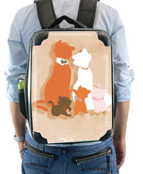  Les aristochats minimalist art for Backpack
