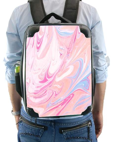  Minimal Marble Pink for Backpack