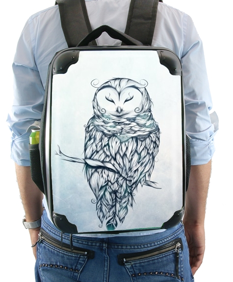  Snow Owl for Backpack