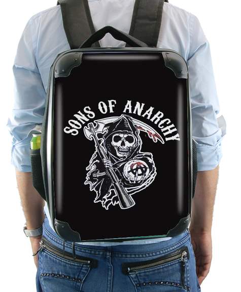  Sons Of Anarchy Skull Moto for Backpack