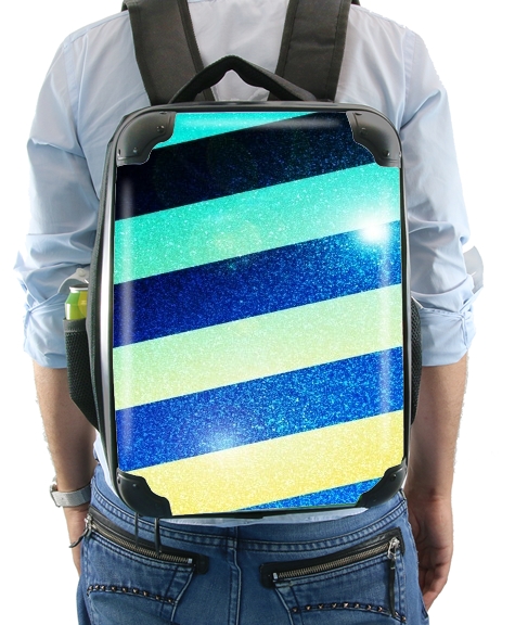  Striped Colorful Glitter for Backpack