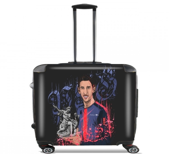  An Angel in Paris  for Wheeled bag cabin luggage suitcase trolley 17" laptop