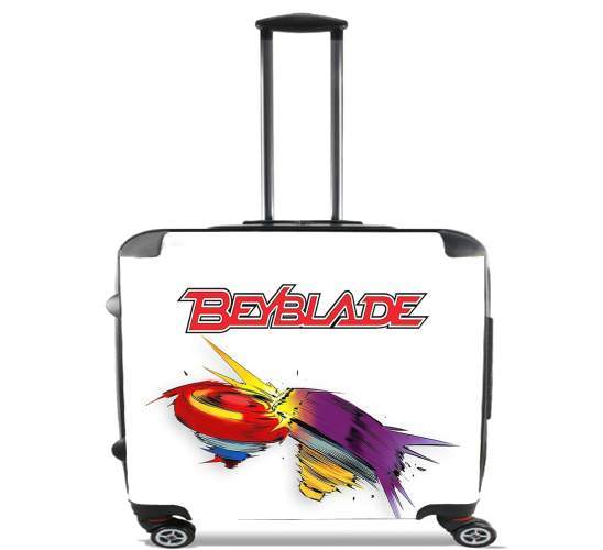  Beyblade magic tops for Wheeled bag cabin luggage suitcase trolley 17" laptop