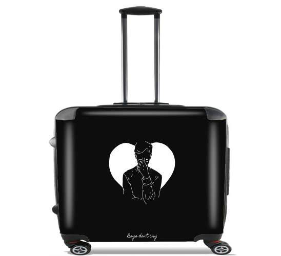  Boys dont cry for Wheeled bag cabin luggage suitcase trolley 17" laptop