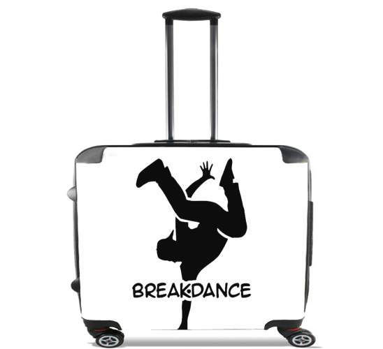  Break Dance for Wheeled bag cabin luggage suitcase trolley 17" laptop