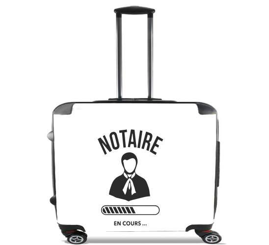  Cadeau etudiant droit notaire for Wheeled bag cabin luggage suitcase trolley 17" laptop