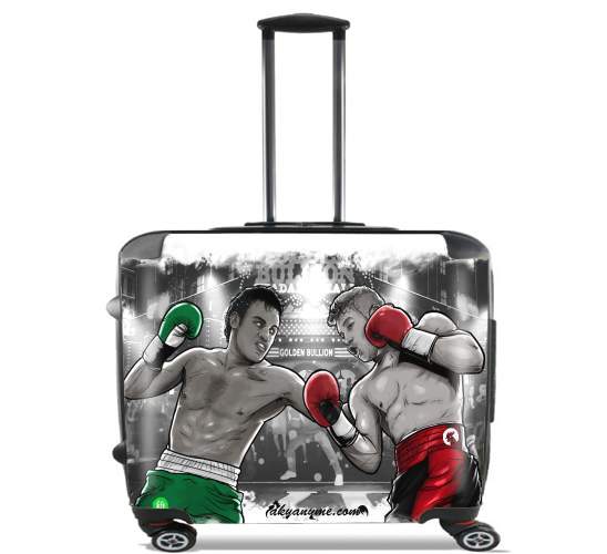  Canelo vs Chavez Jr CincodeMayo  for Wheeled bag cabin luggage suitcase trolley 17" laptop