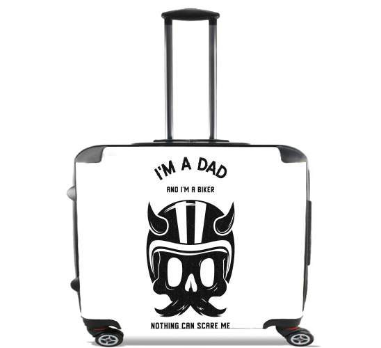  Dad and Biker for Wheeled bag cabin luggage suitcase trolley 17" laptop