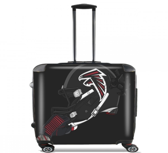  Football Helmets Atlanta for Wheeled bag cabin luggage suitcase trolley 17" laptop