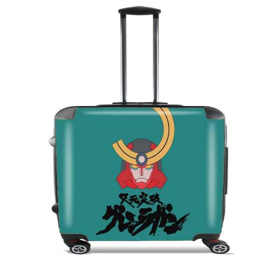  Guren Mecha for Wheeled bag cabin luggage suitcase trolley 17" laptop