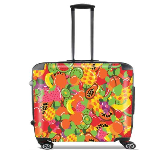  Healthy Food: Fruits and Vegetables V1 for Wheeled bag cabin luggage suitcase trolley 17" laptop