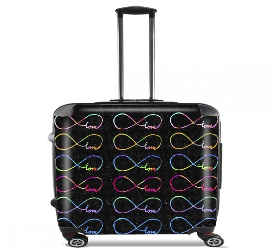  Infinity x Infinity for Wheeled bag cabin luggage suitcase trolley 17" laptop