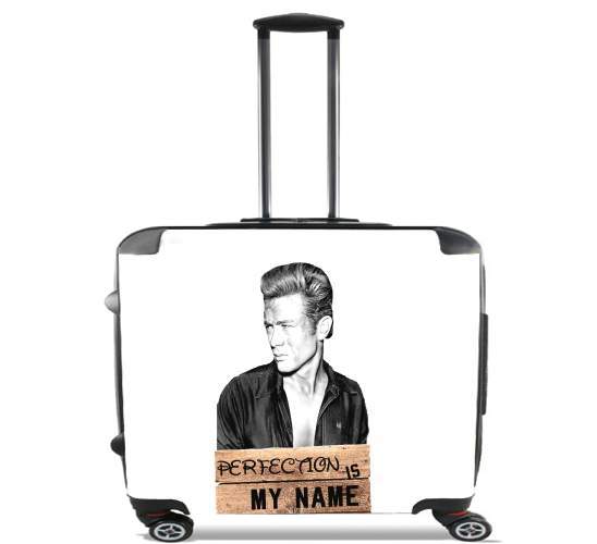  James Dean Perfection is my name for Wheeled bag cabin luggage suitcase trolley 17" laptop