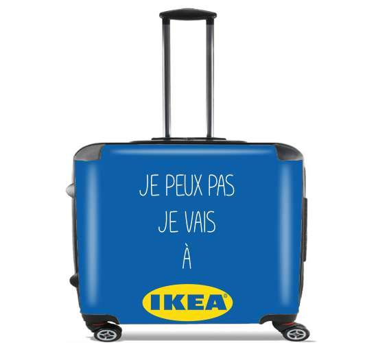  Je peux pas je vais a ikea for Wheeled bag cabin luggage suitcase trolley 17" laptop