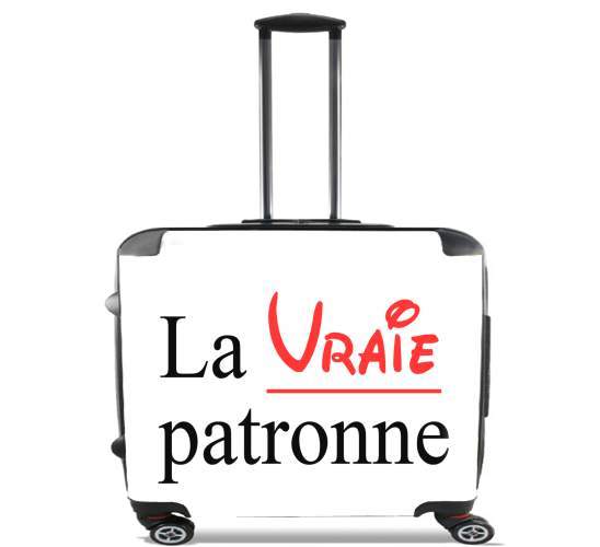  La vraie patronne for Wheeled bag cabin luggage suitcase trolley 17" laptop