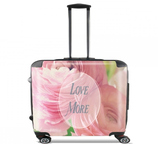  Love More for Wheeled bag cabin luggage suitcase trolley 17" laptop