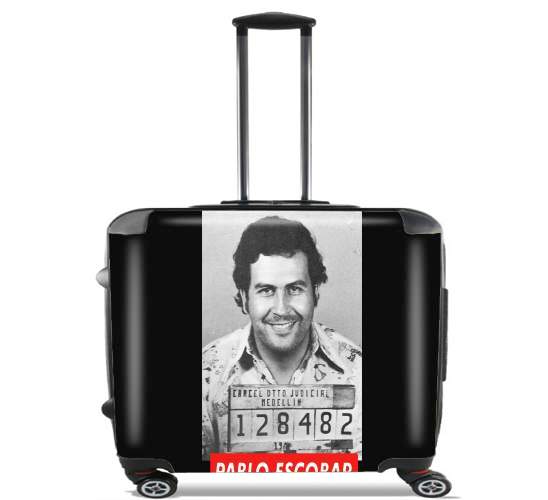  Pablo Escobar for Wheeled bag cabin luggage suitcase trolley 17" laptop