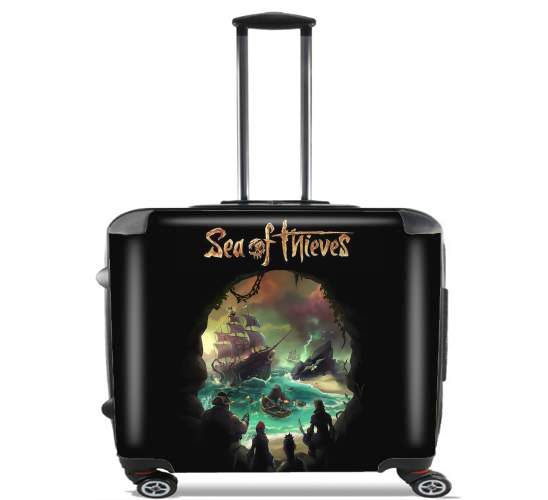  Sea Of Thieves for Wheeled bag cabin luggage suitcase trolley 17" laptop