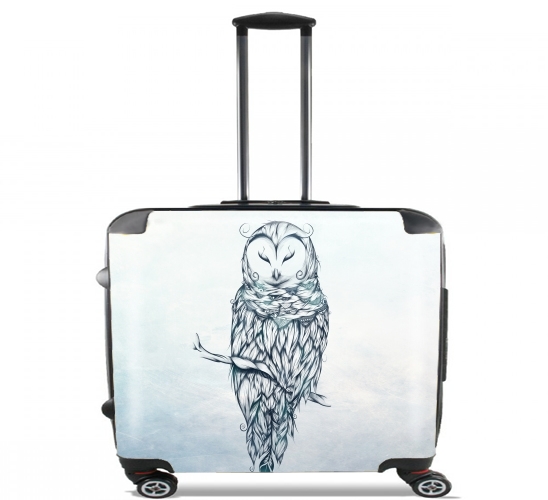  Snow Owl for Wheeled bag cabin luggage suitcase trolley 17" laptop