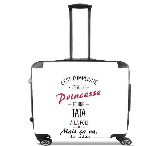  Tata et Princesse for Wheeled bag cabin luggage suitcase trolley 17" laptop