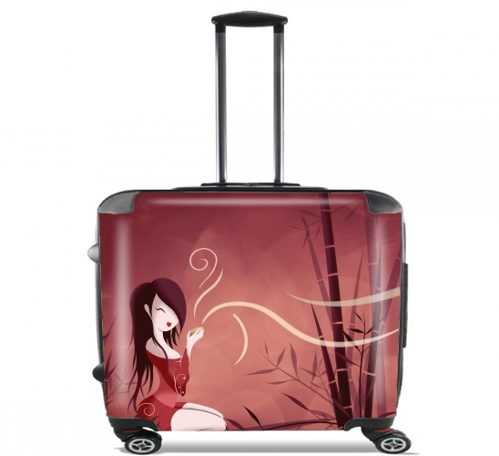  Tea Time for Wheeled bag cabin luggage suitcase trolley 17" laptop