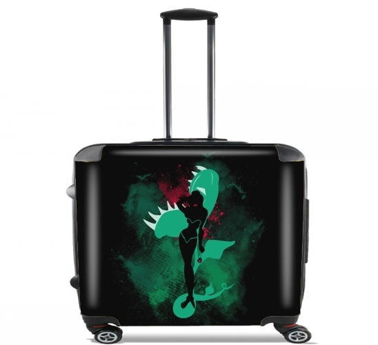  The poison for Wheeled bag cabin luggage suitcase trolley 17" laptop