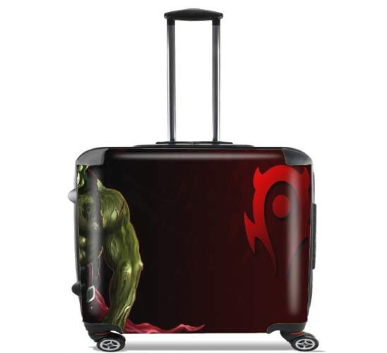  Warcraft Horde Orc for Wheeled bag cabin luggage suitcase trolley 17" laptop