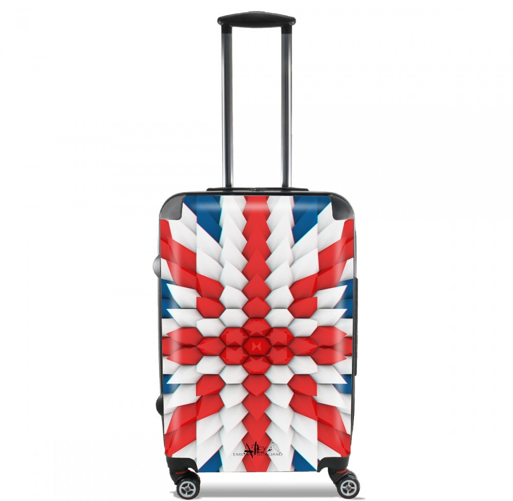  3D Poly Union Jack London flag for Lightweight Hand Luggage Bag - Cabin Baggage