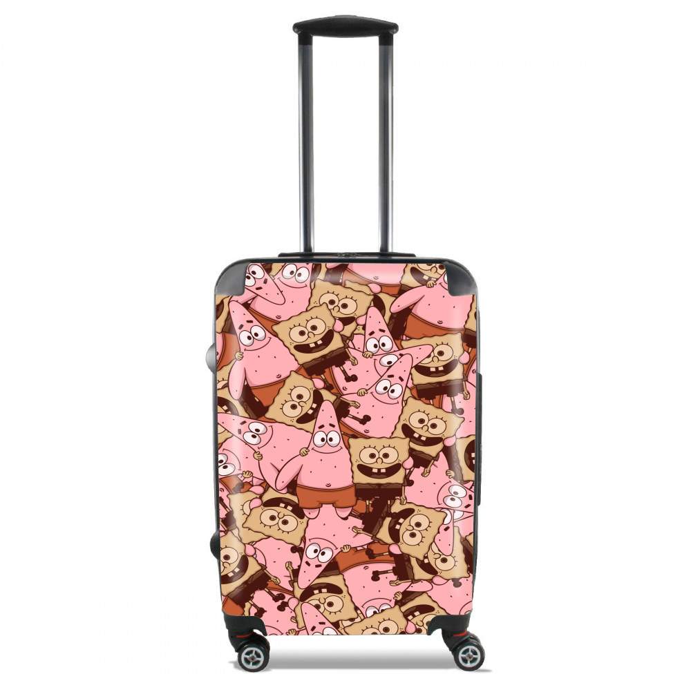  Chocolate Bob and Patrick for Lightweight Hand Luggage Bag - Cabin Baggage