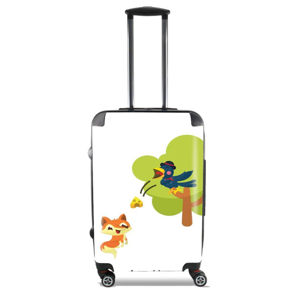  Le corbeau et le renard for Lightweight Hand Luggage Bag - Cabin Baggage